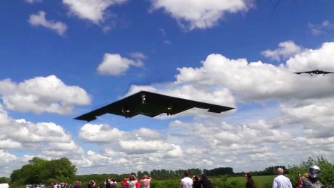 B-2s ‘Death11’ And ‘Death12’ Buzz The Ever Living Daylights Out Of These Lucky Folks | Frontline Videos