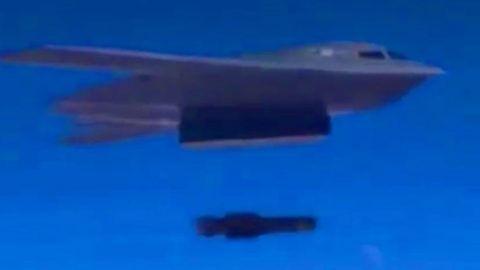 B-2 Unleashes Gigantic 30,000-Pound Bunker Buster Bomb | Frontline Videos