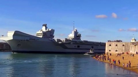 First Look Inside The Royal Navy’s Biggest Carrier – No One Was Expecting This | Frontline Videos