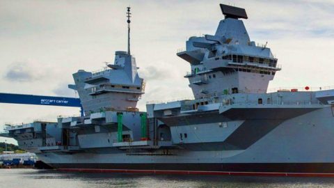 After Years Of Construction Britain’s Biggest Warship Is Ready For Action | Frontline Videos