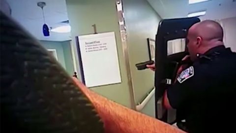 Police Release Bodycam Footage Of Hospital Shootout Against Armed Patient | Frontline Videos