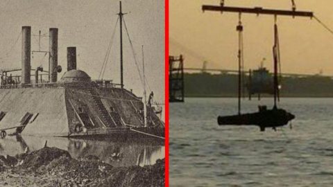 US Navy Raises Gigantic 150-Year-Old Confederate Battleship From Sunken Grave | Frontline Videos
