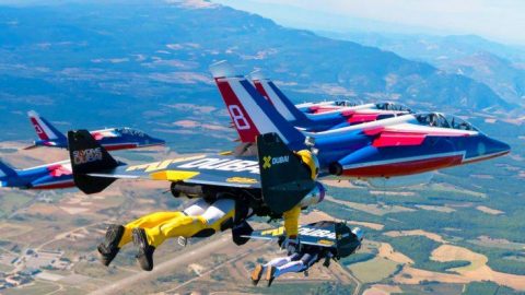 Jetpack Daredevils Race With Fighter Jets | Frontline Videos