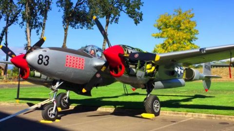 P-38 Powerhouse Engines Hit 2600 RPM – The Damn Trees Are Shaking! | Frontline Videos