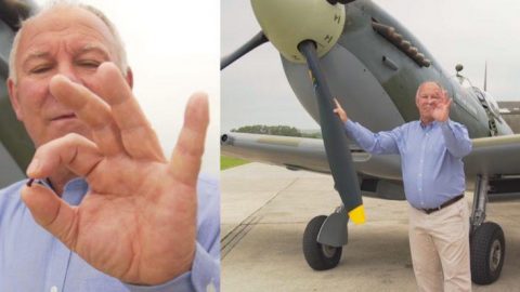 Given A Single Spitfire Rivet On A Dare – 14 Years Later He Leaves Them Speechless | Frontline Videos