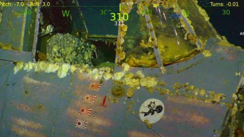 First Images Of USS Lexington’s Sunken Fighters – Lost For 76 Years | Frontline Videos