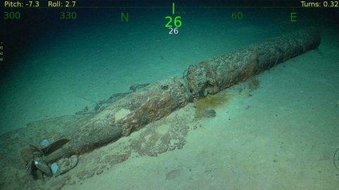 Torpedo Discovered At USS Lexington Wreckage Answers A Puzzling Question | Frontline Videos