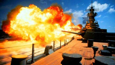 USS Missouri Fires In Anger For First Time In 40 Years | Frontline Videos