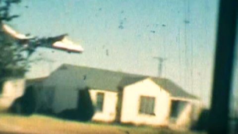 Film Of B-36 Blowing Antennas Off Fort Worth Roofs | Frontline Videos