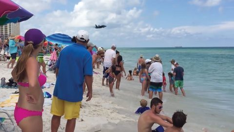 Here’s The Beautiful Sound Of A Blue Angel Coming In Nice And Low | Frontline Videos