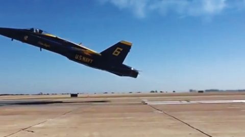 Blue Angel Lead Solo Himself Filmed This Jaw Dropping Takeoff | Frontline Videos