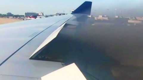 Delta Engine Catches Fire One Day After South West’s Deadly Incident | Frontline Videos