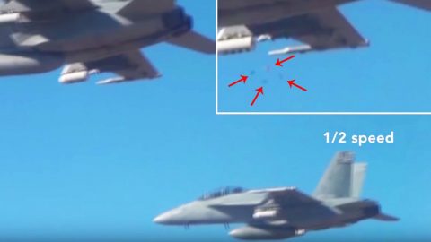 F/A-18s Release Autonomous New Micro-Drones And They Sound Chilling | Frontline Videos
