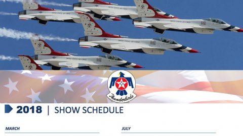 Thunderbirds Just Released Their 2018 Airshow Schedule-Mark Your Calendars | Frontline Videos