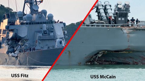 The Unexplained Similarities Between USS McCain And USS Fitzgerald Crashes | Frontline Videos