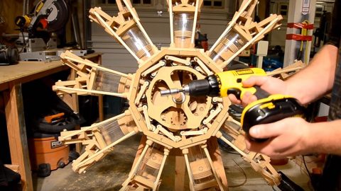 Carpenter Builds A Wooden WWII Radial – And It Works Too | Frontline Videos