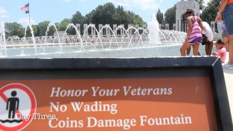 People Still Dip In WWII Memorial Pool And It Gets Even Worse | Frontline Videos